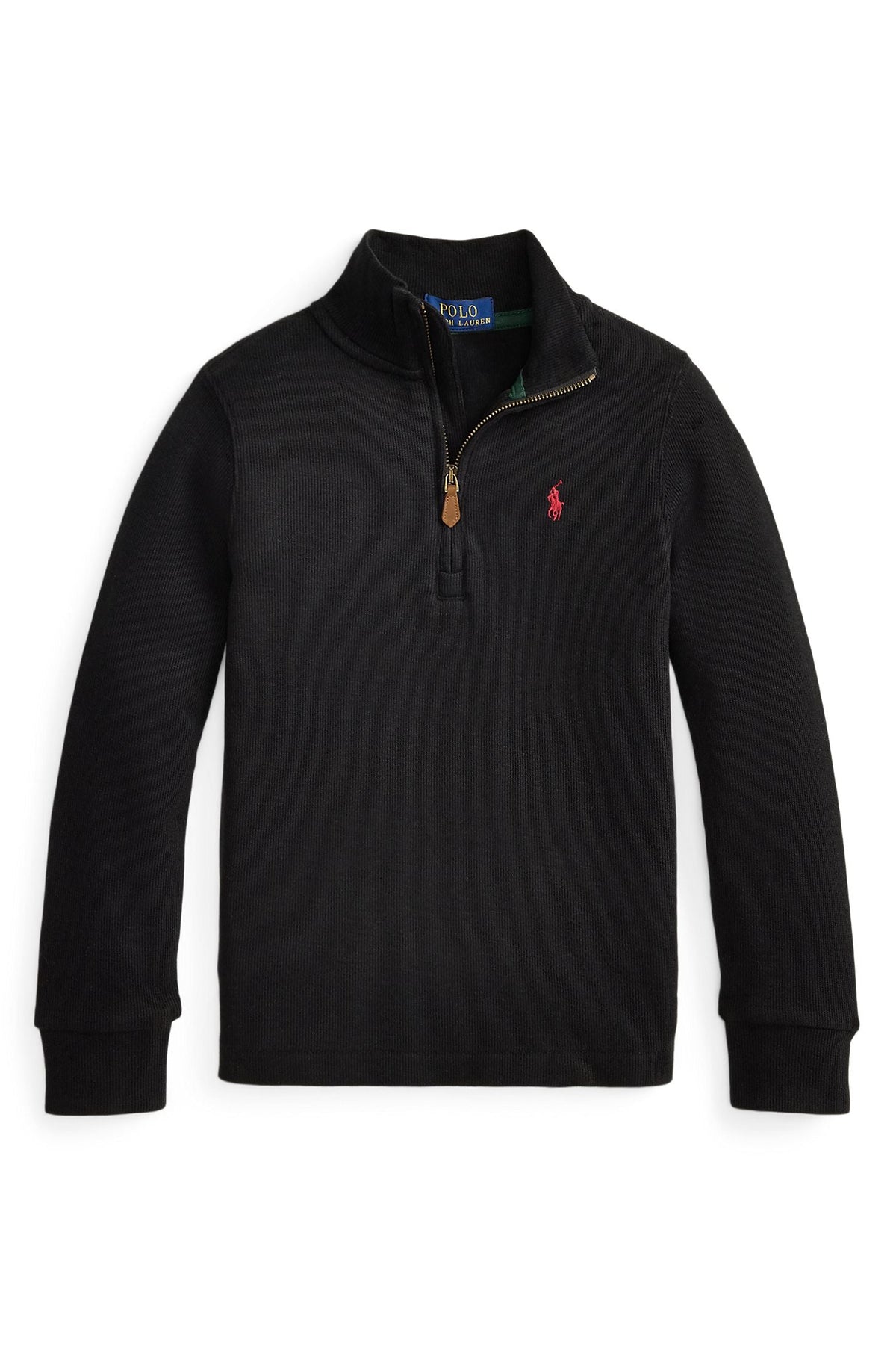 Polo Ralph Lauren Little Boys Estate-Rib Quarter-Zip Pullover