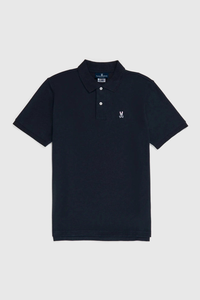 Psycho Bunny Mens Navy Classic Polo_ B6K001ARPC - 410 - NorthBoys
