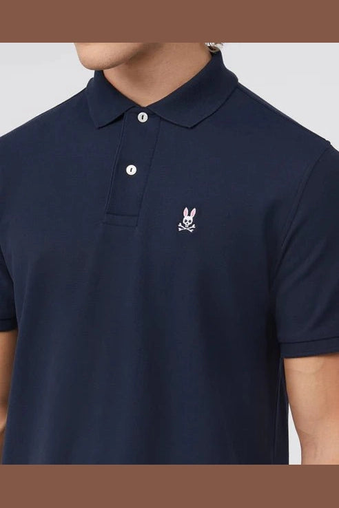 Psycho Bunny Mens Navy Classic Polo_ B6K001ARPC - 410 - NorthBoys