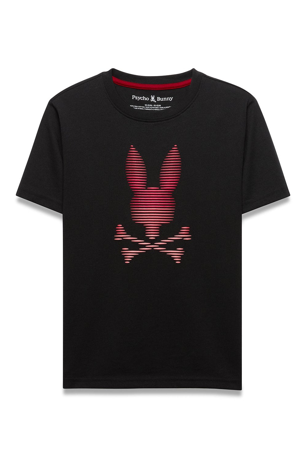 Psycho Bunny Kids Slade Bunny Print Graphic Tee