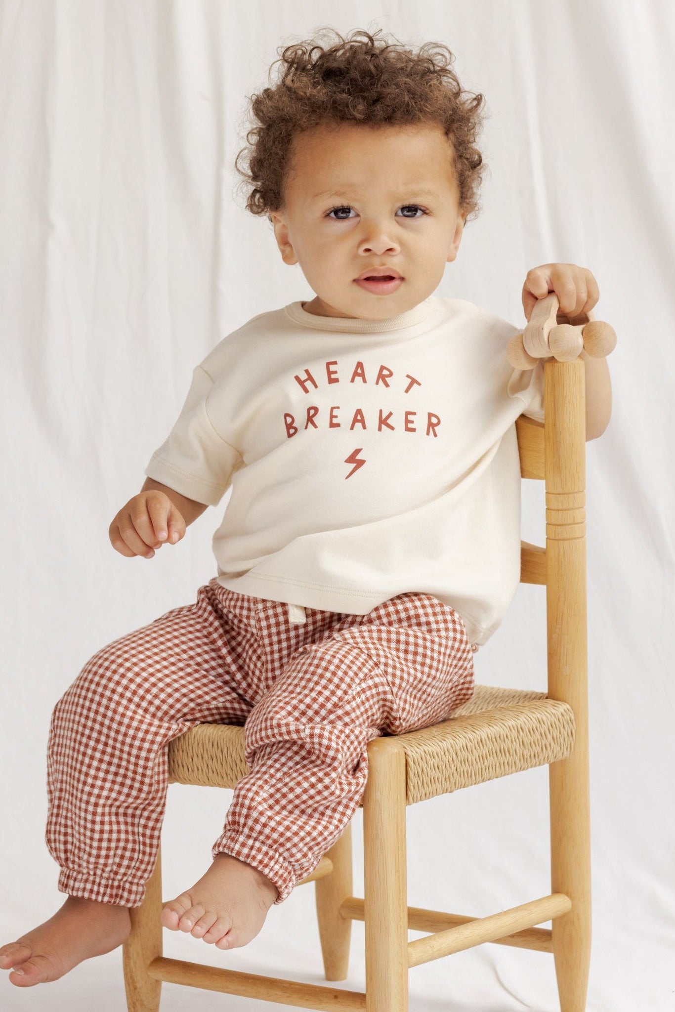 Quincy Mae Baby Boxy Tee Heartbreaker_ QM534PALM