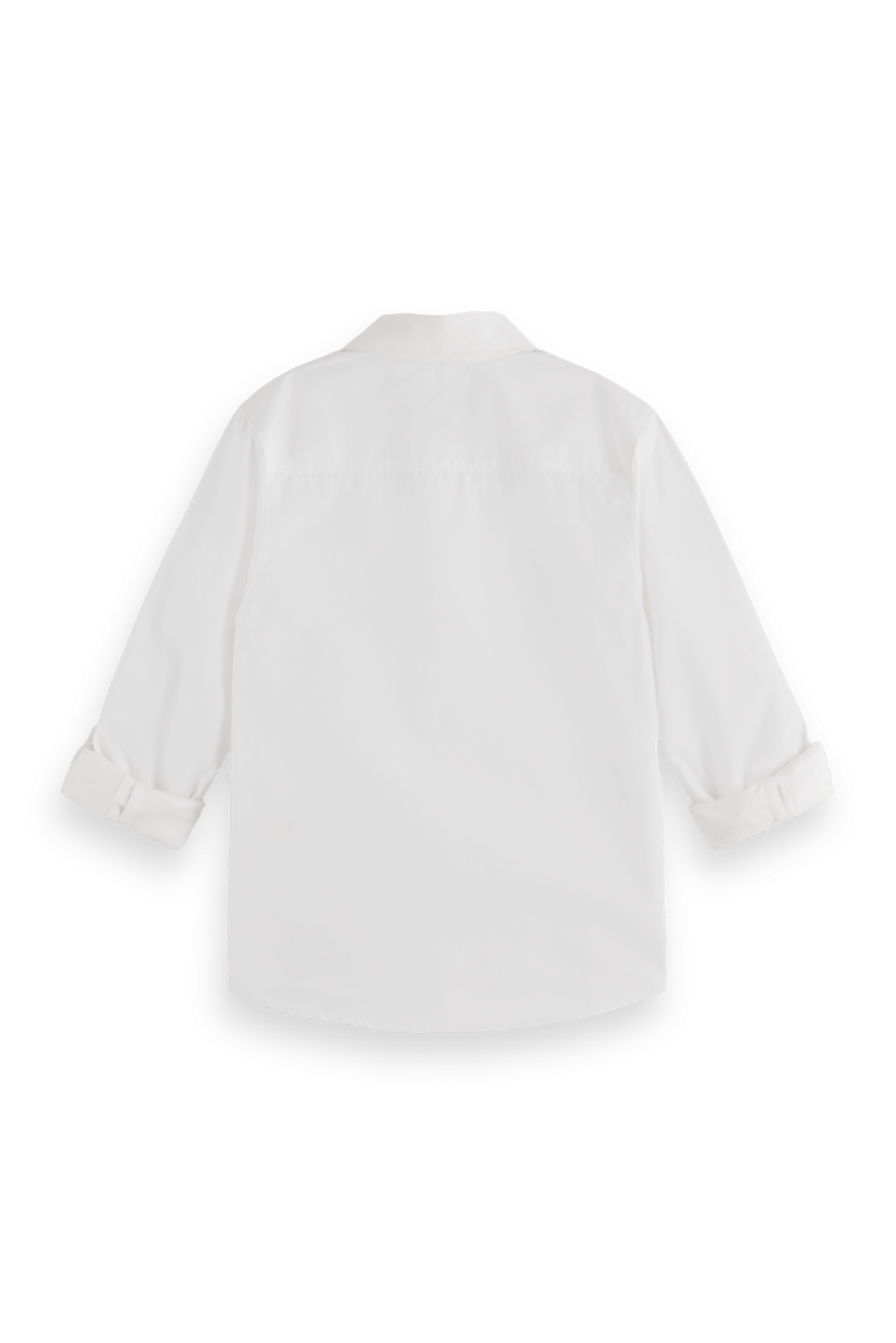 Scotch & Soda Boys Dobby Long Sleeve Shirt_ 179462 - NorthBoys