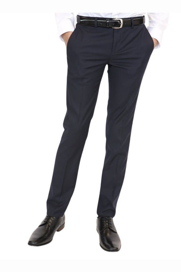 Tallia Boys Skinny Navy Suit Dress Wool Pants_ 9Y0001-NorthBoys