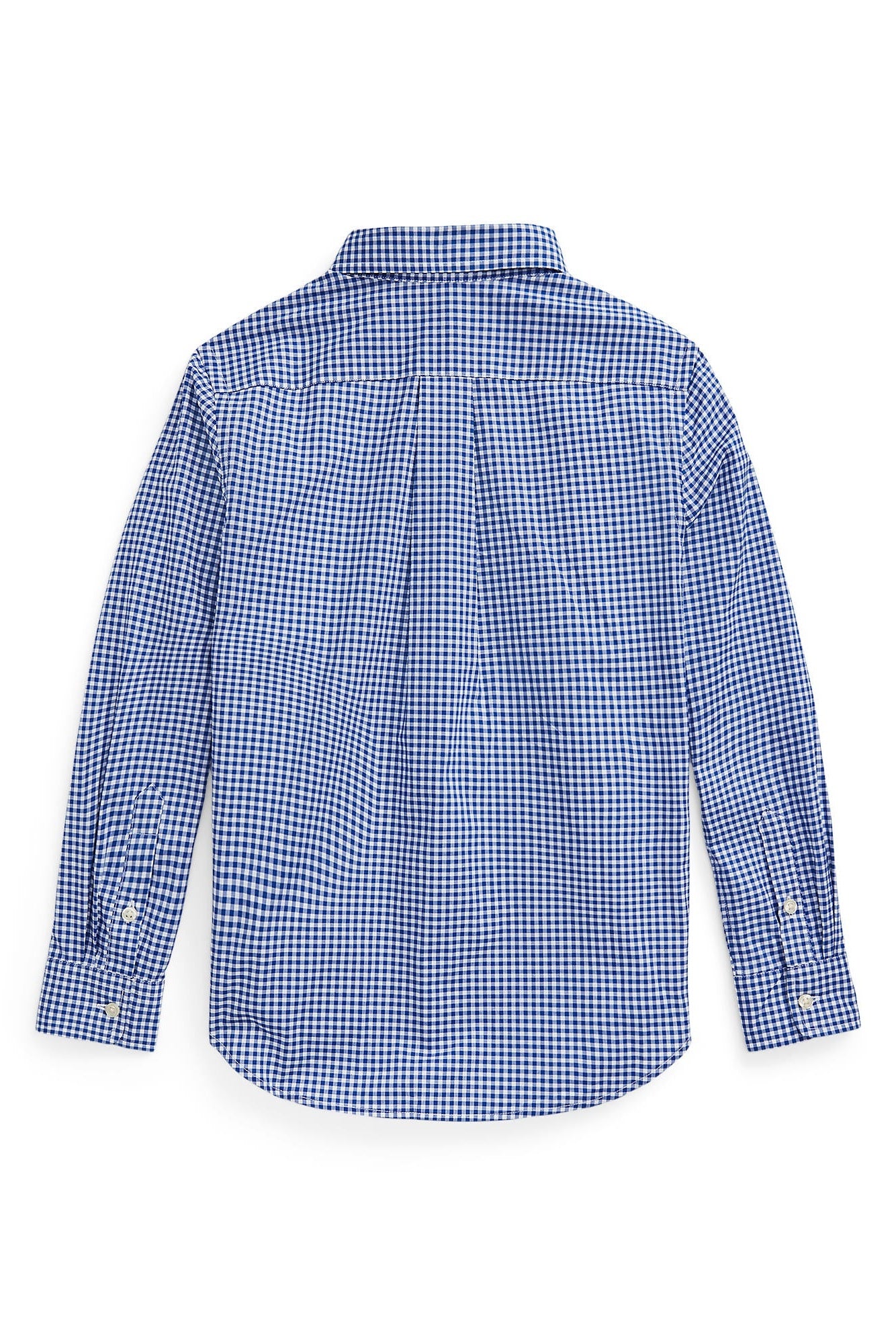Ralph Lauren Boys Gingham Cotton Poplin Shirt