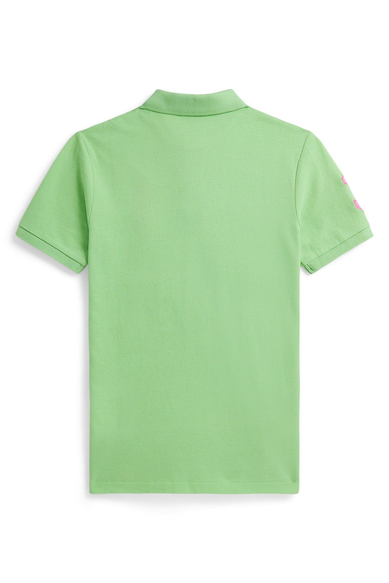 Polo Ralph Lauren Boys Large Pony Mesh Green Polo Shirt