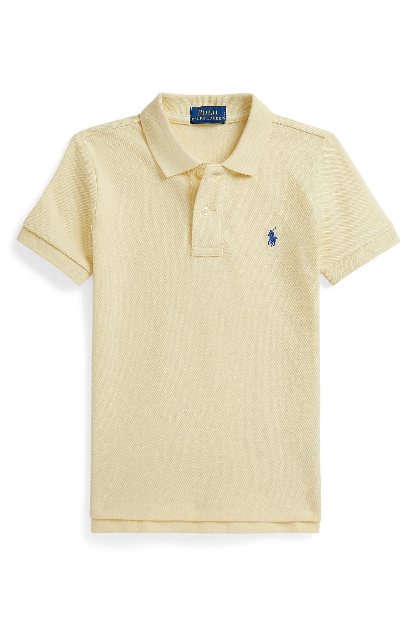 Polo Ralph Lauren Little Boys Mesh Yellow Polo Shirt