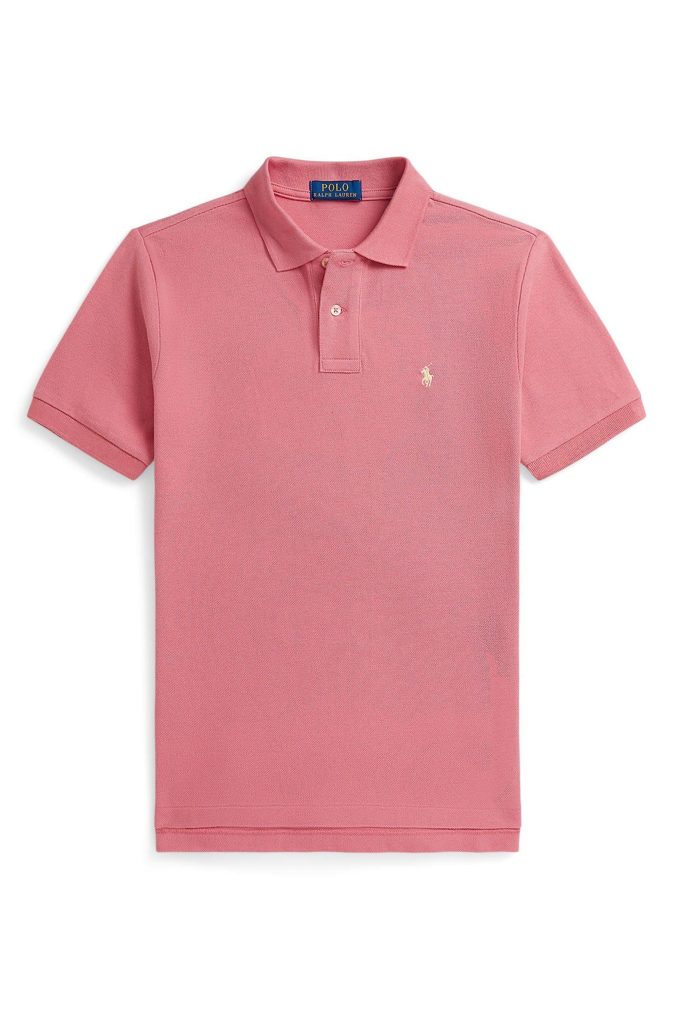 Polo Ralph Lauren Boys Mesh Pink Polo Shirt