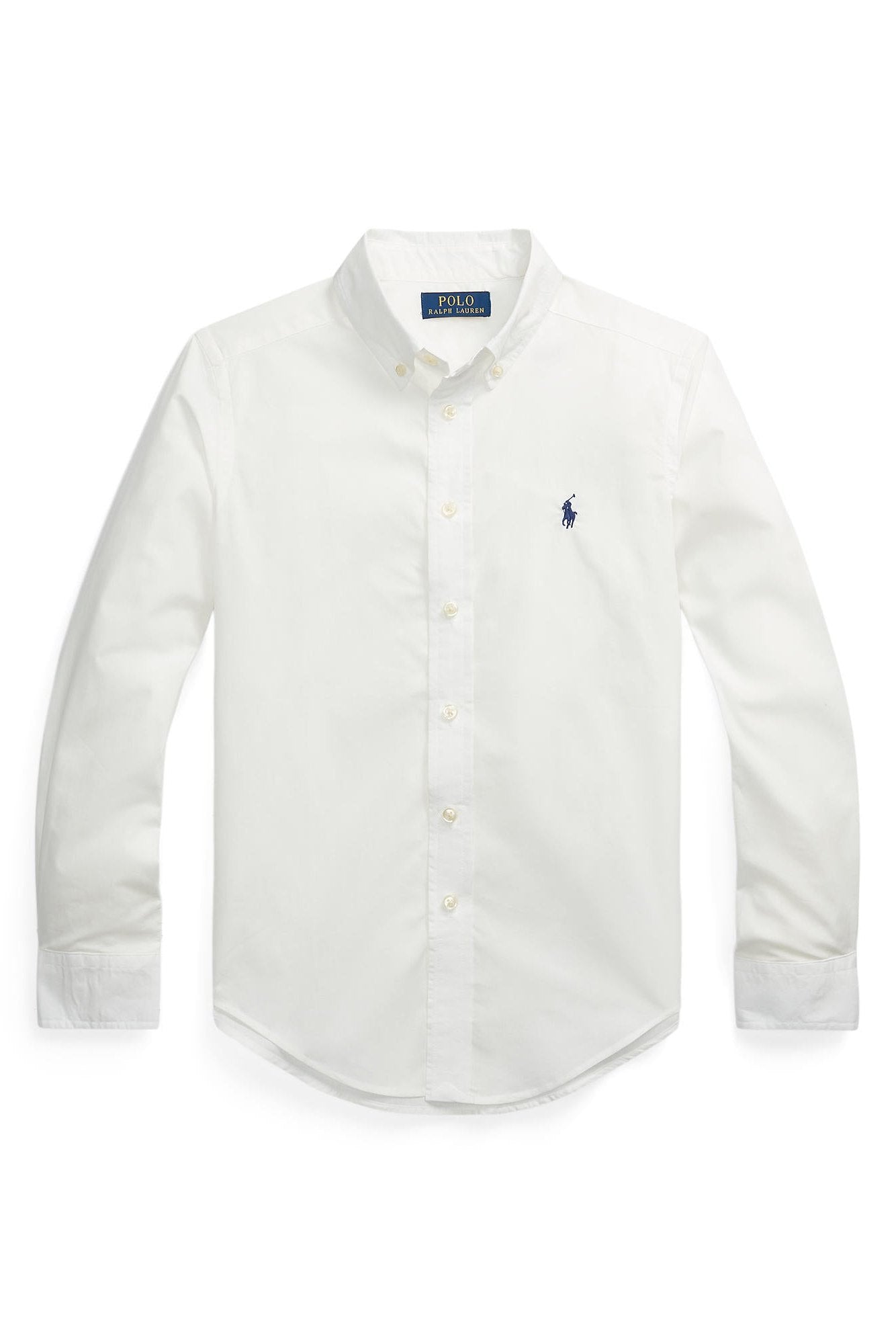 Polo Ralph Lauren Boys White Long Sleeve Poplin Shirt