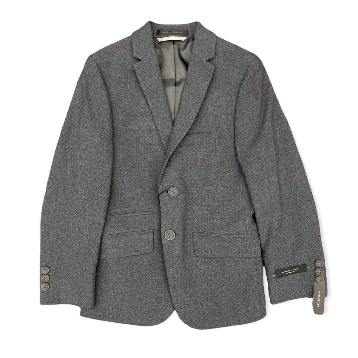 Andrew Marc Boys Husky Charcoal Suit Separate Jacket RWH000-NorthBoys