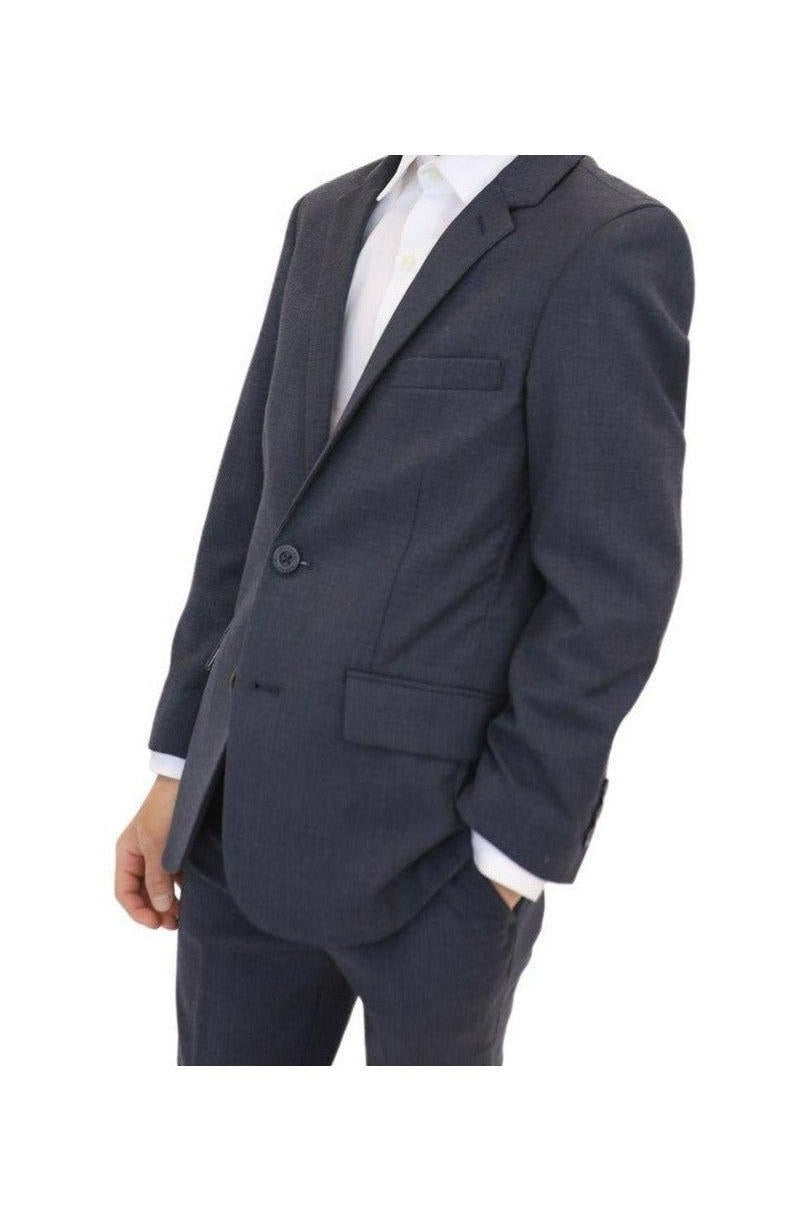 Appaman Boys 2pc Stretch Mod Crown Blue Suit-NorthBoys