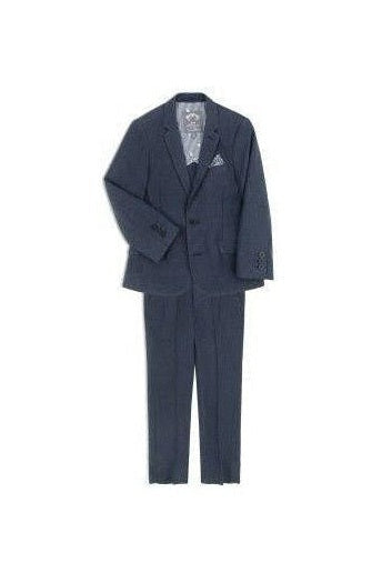 Appaman Boys 2pc Stretch Mod Crown Blue Suit-NorthBoys