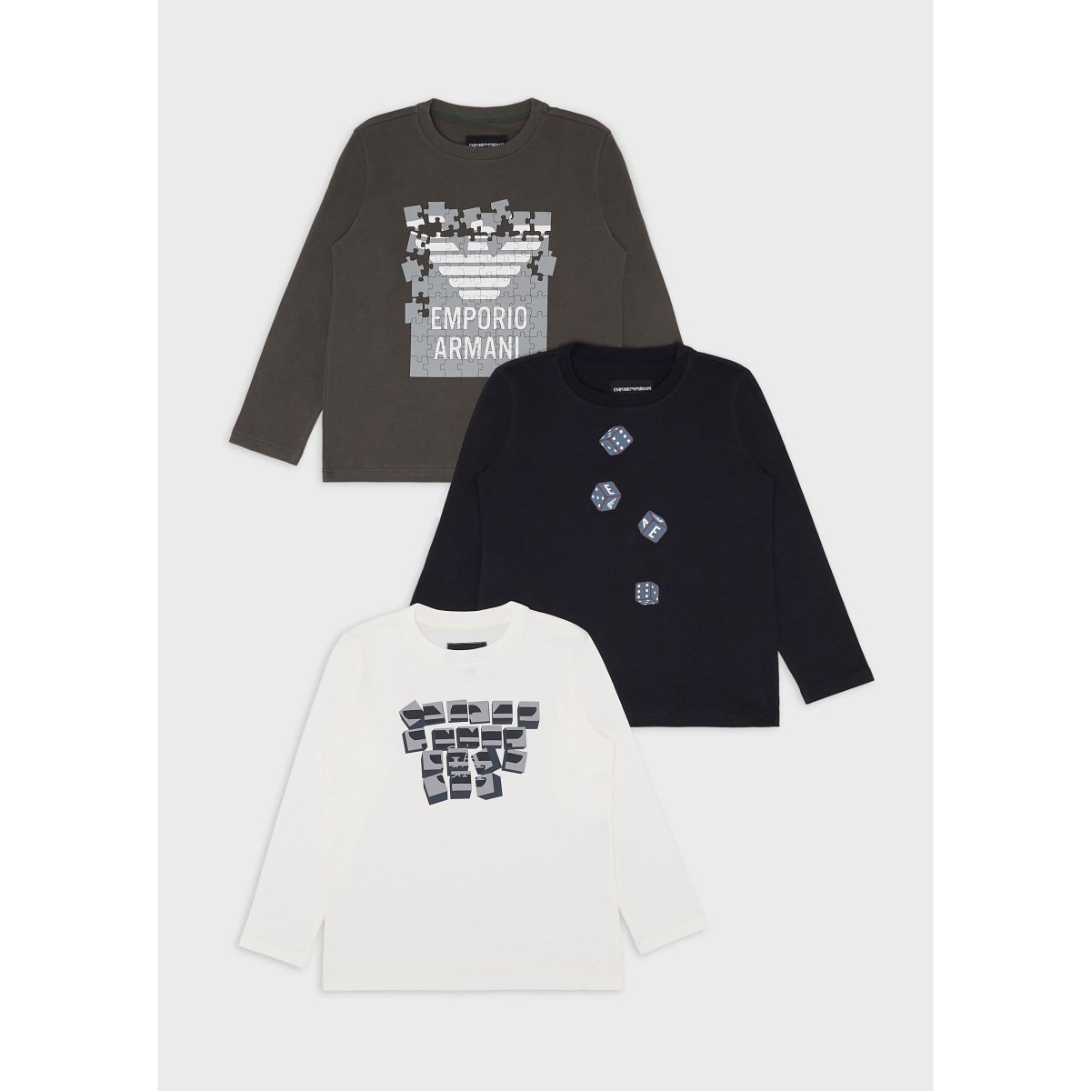 Emporio Armani Boys Long Sleeve T-Shirt - NorthBoys