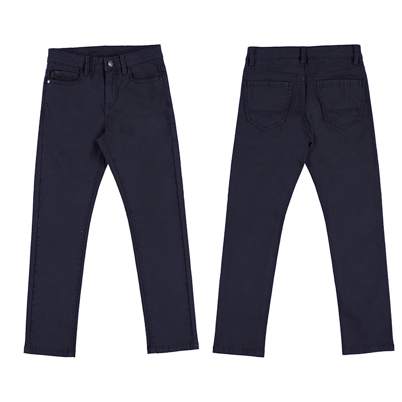 Mayoral Mini 5 Pocket Slim Fit Basic Pants _Navy 517-34 – NorthBoys