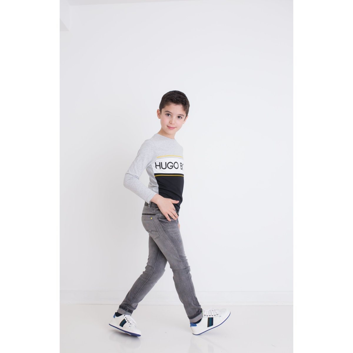 Hugo Boss Boys Long Sleeve T-Shirt 192 J25E43 - NorthBoys