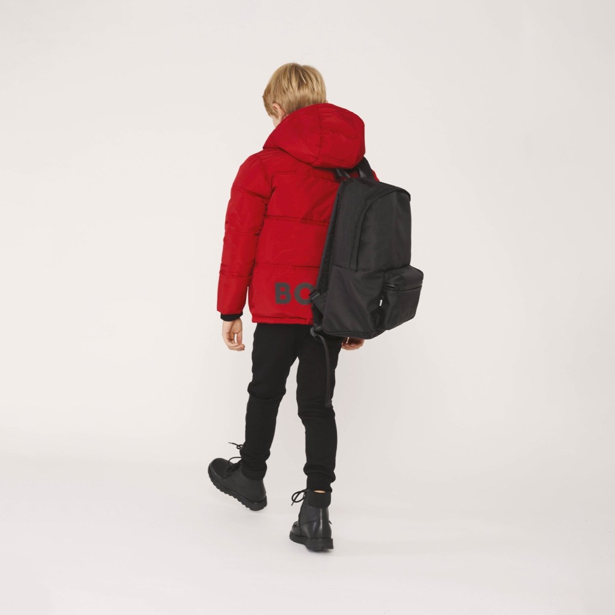 Hugo Boss Boys Puffer Winter Jacket _Red J26488 - 99C - NorthBoys