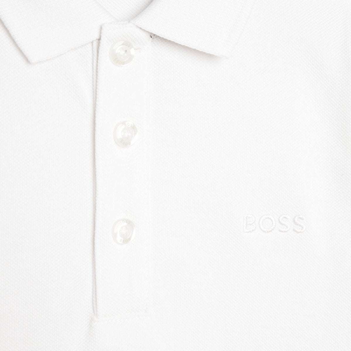 Hugo Boss Boys S/S Polo _White J25M26 - 10B - NorthBoys