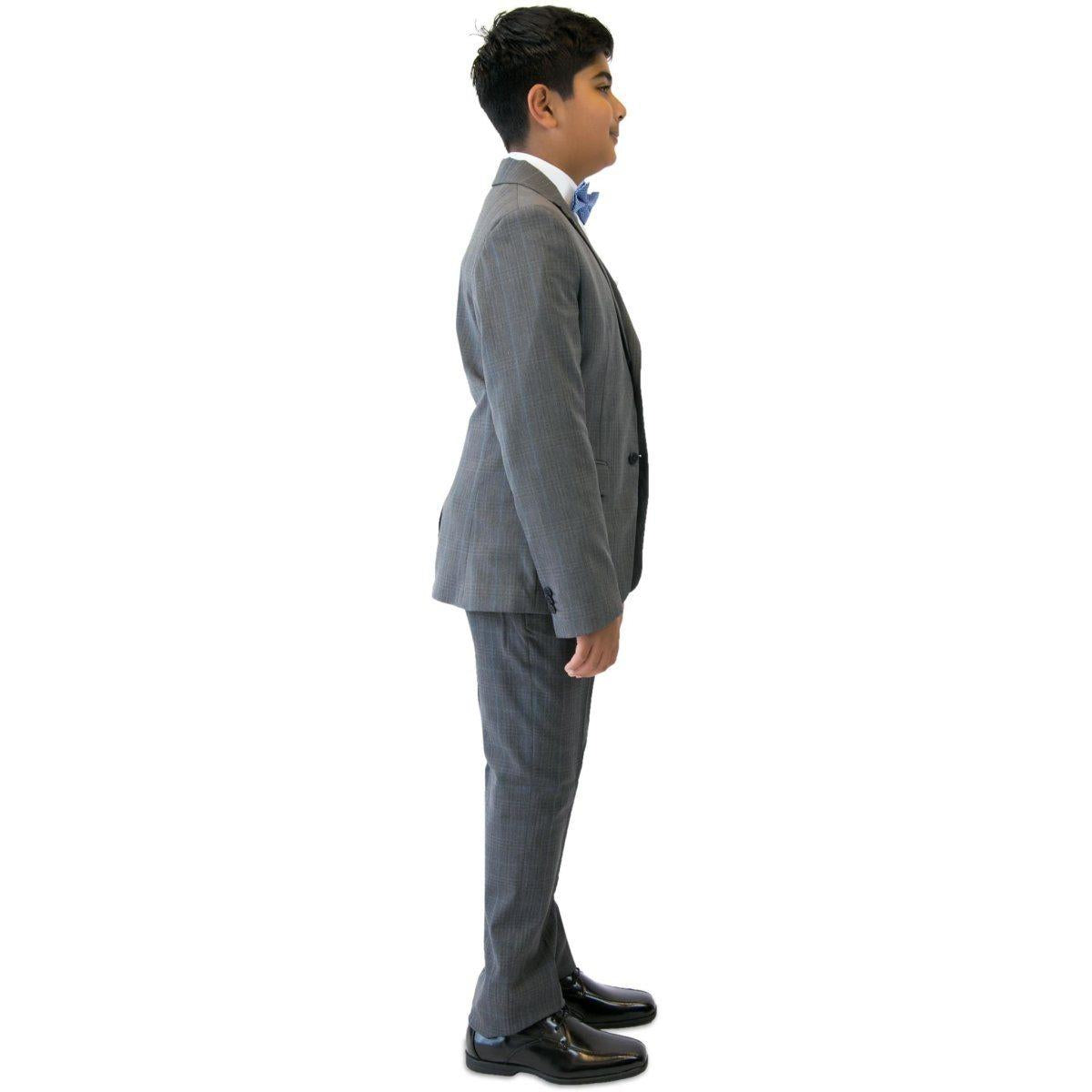 Hugo Boss Boys Slim Grey Suit 171 J28Z01-NorthBoys