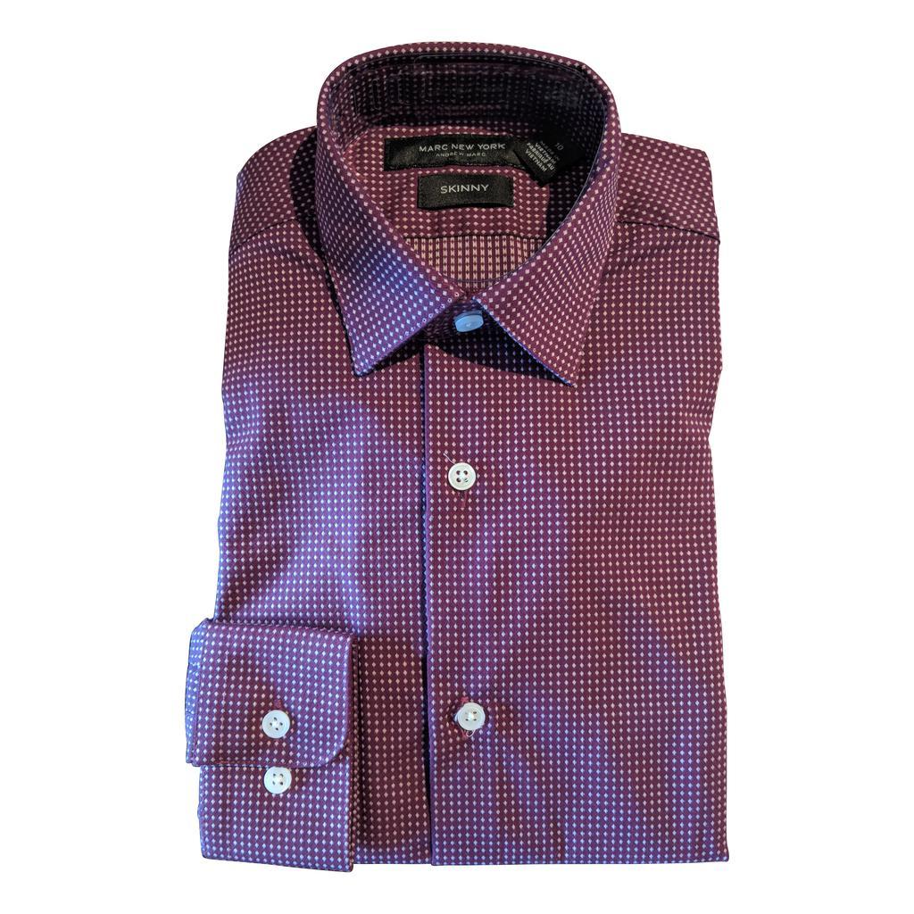 Marc New York Boys Skinny Shirt 182 S0043 - NorthBoys