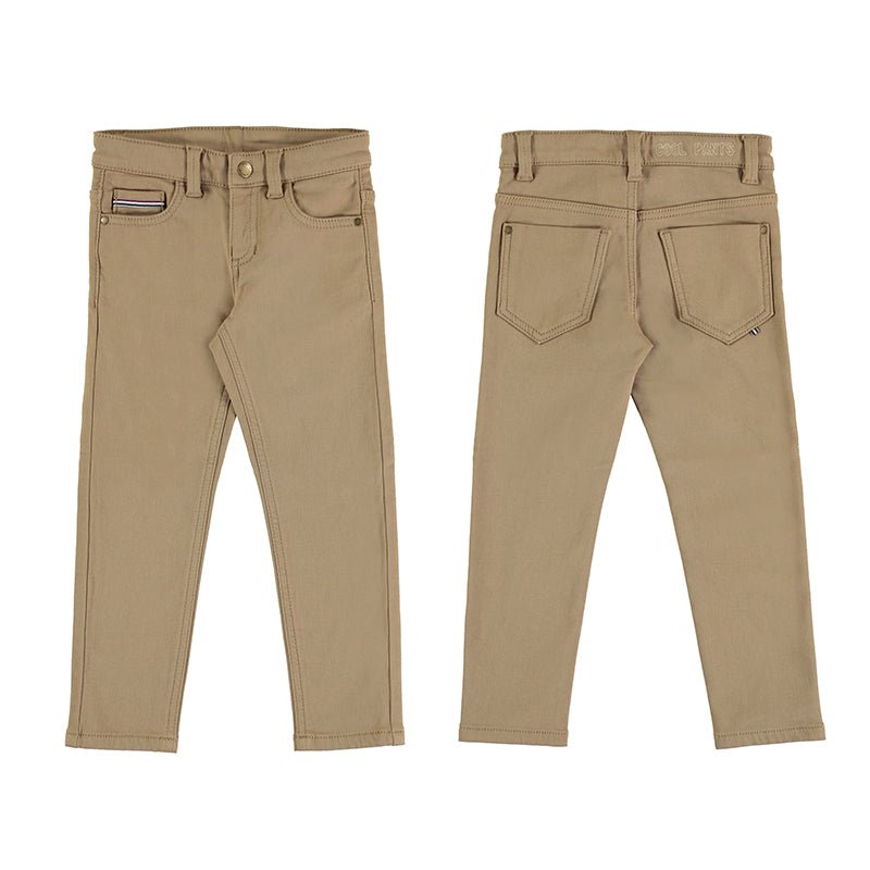 Mayoral Mini Soft Slim Fit Pants _Taupe 4591 - 22 - NorthBoys