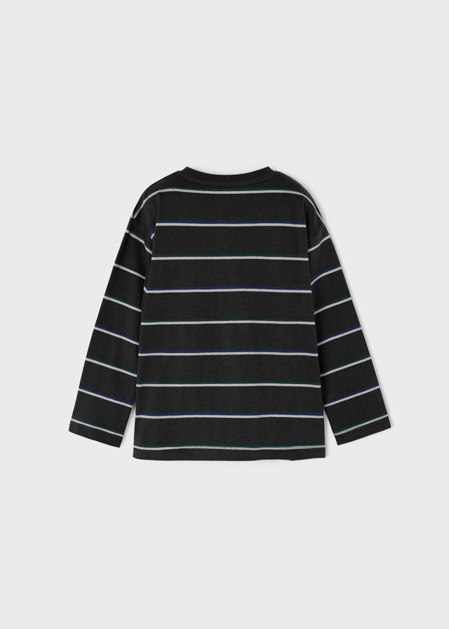 Mayoral Mini Striped Shirt _Navy 4017 - 64 - NorthBoys