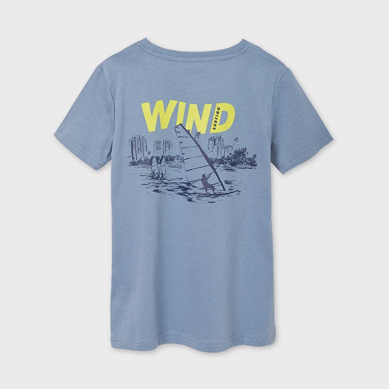 Nukutavake Boys Grey Sailing T-Shirt - NorthBoys