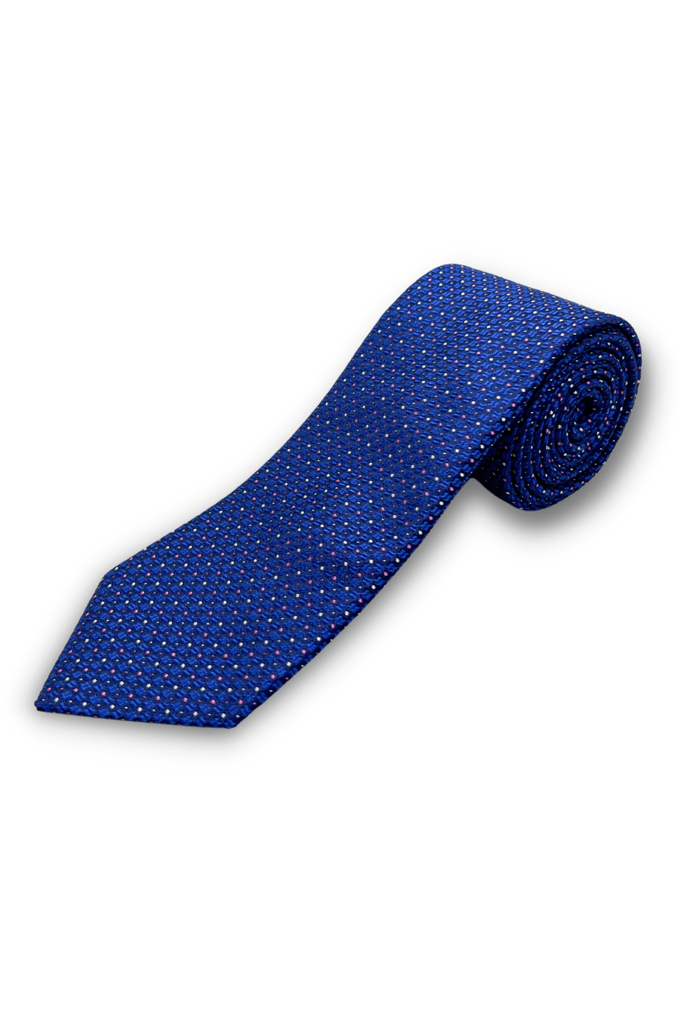 Paul Lawrence Boys Italian Silk Tie _Dark Blue 108 - 1 - NorthBoys