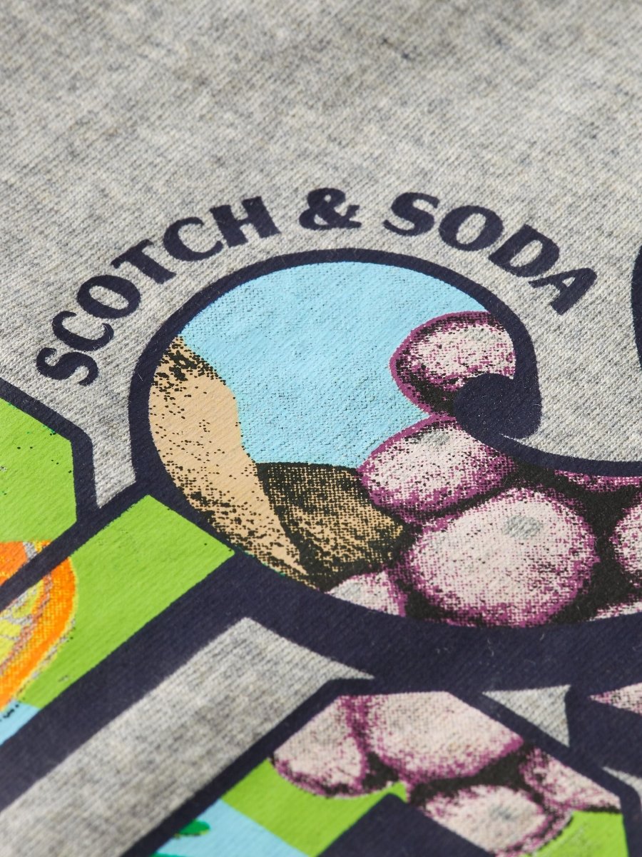 Scotch & Soda Boys T-Shirt_Grey 170537 - 0606 - NorthBoys