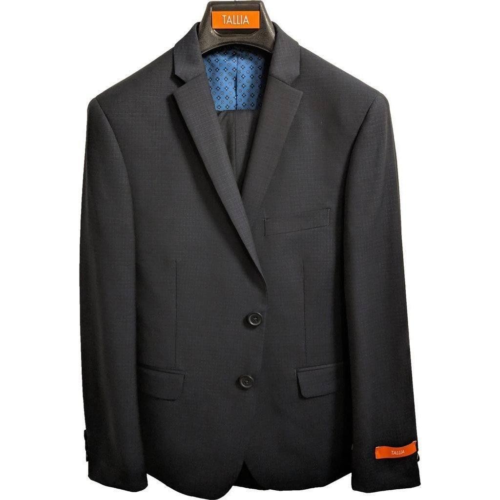Tallia Boys Skinny Blue Wool Suit 181 Y0474-NorthBoys