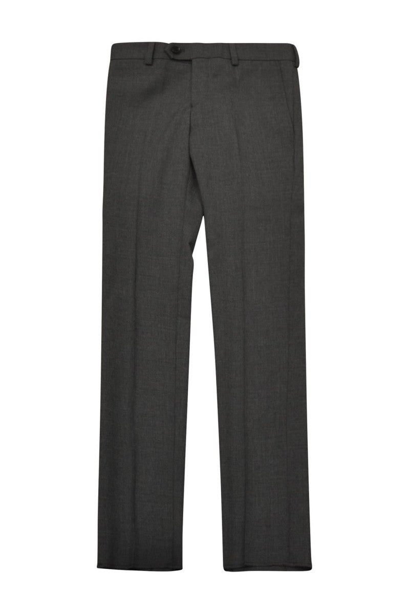 Tallia Boys Skinny Fit Charcoal Dress Pants - NorthBoys
