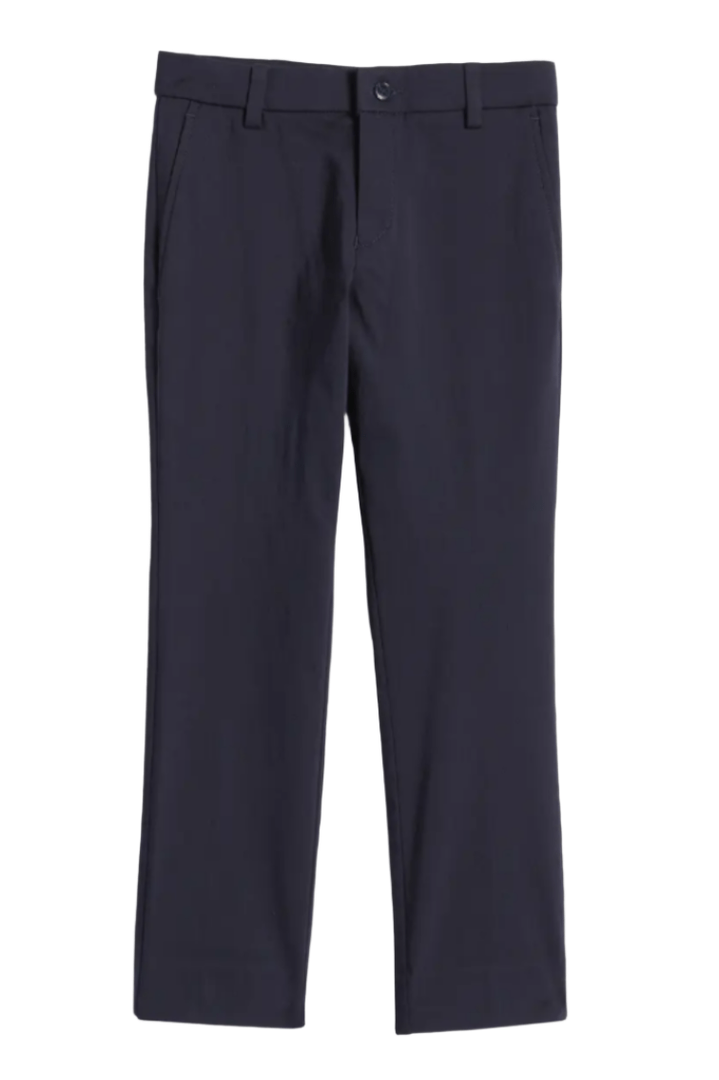 Tallia Boys Slim Navy Twill Super Stretch Pants_ 1Y0008 - NorthBoys