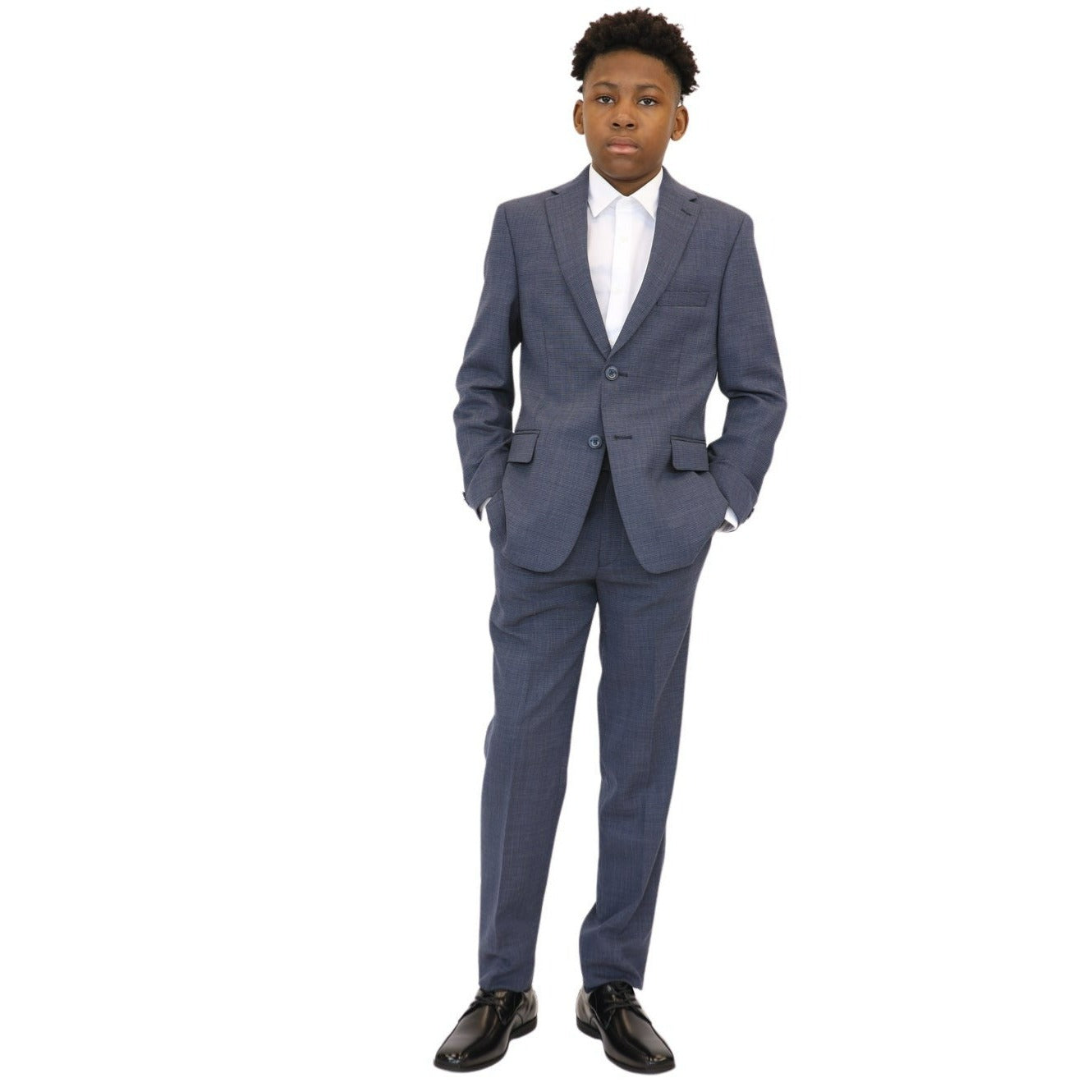 Navy blue boys outlet suit