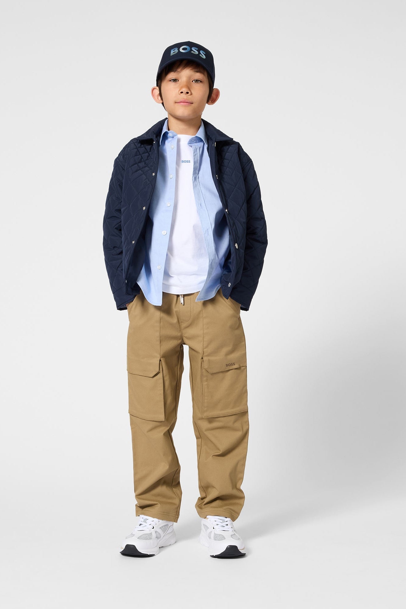 Hugo Boss Boys Button-Down Shirt_ J52675