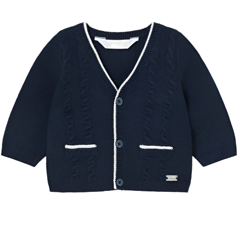 Baby Buttoned Knit Cardigan