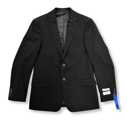 Calvin Klein Mens Extra Slim Fit Black Suit Jacket_ 7SW0271