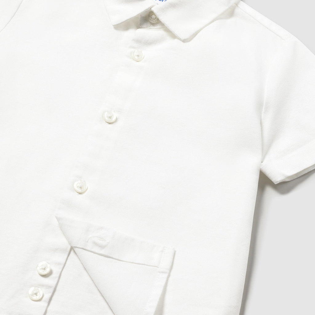 Mayoral Baby Boys Linen Shirt_ 1112