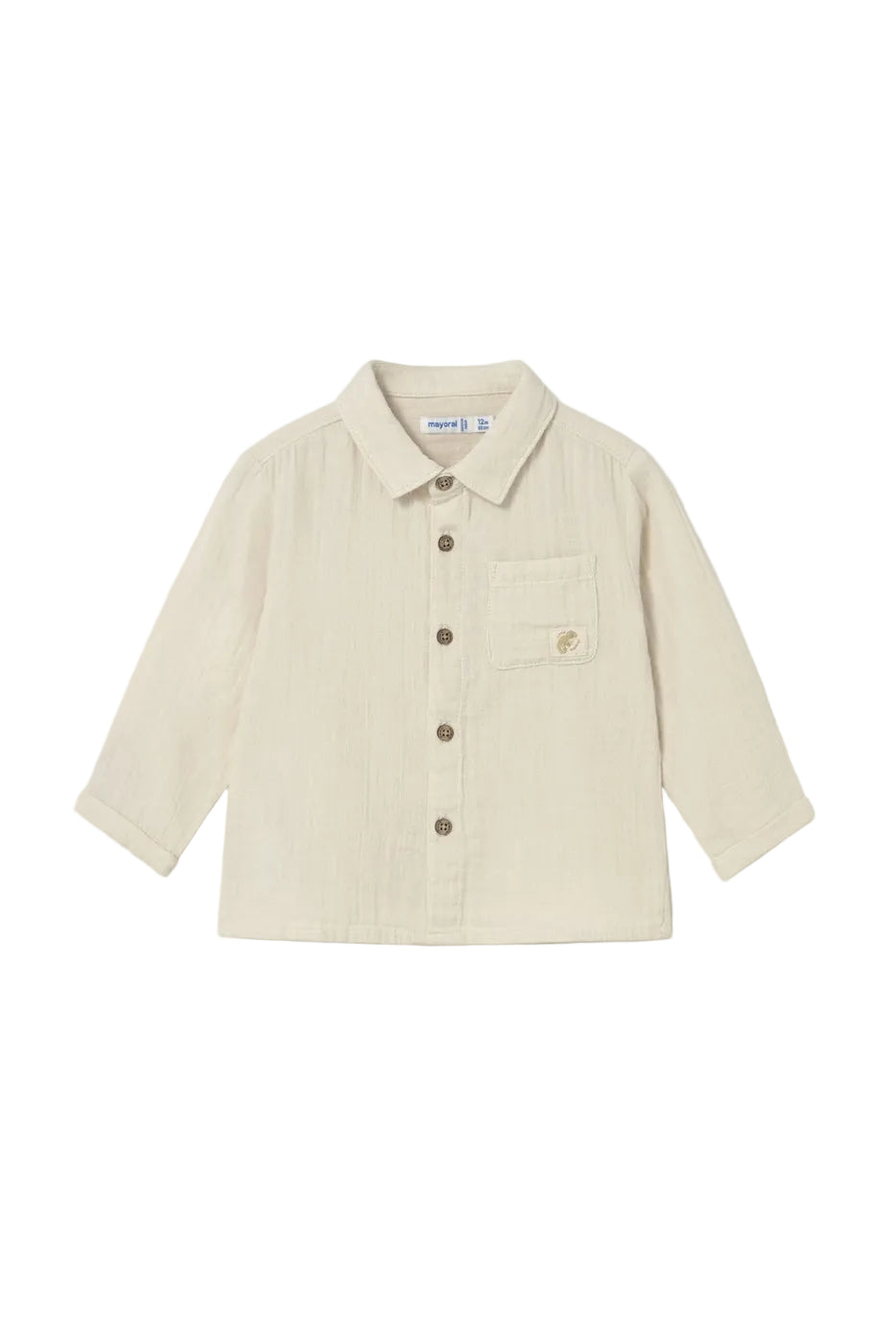 Mayoral Baby Boys Long Sleeve Button-down Shirt_ 1119