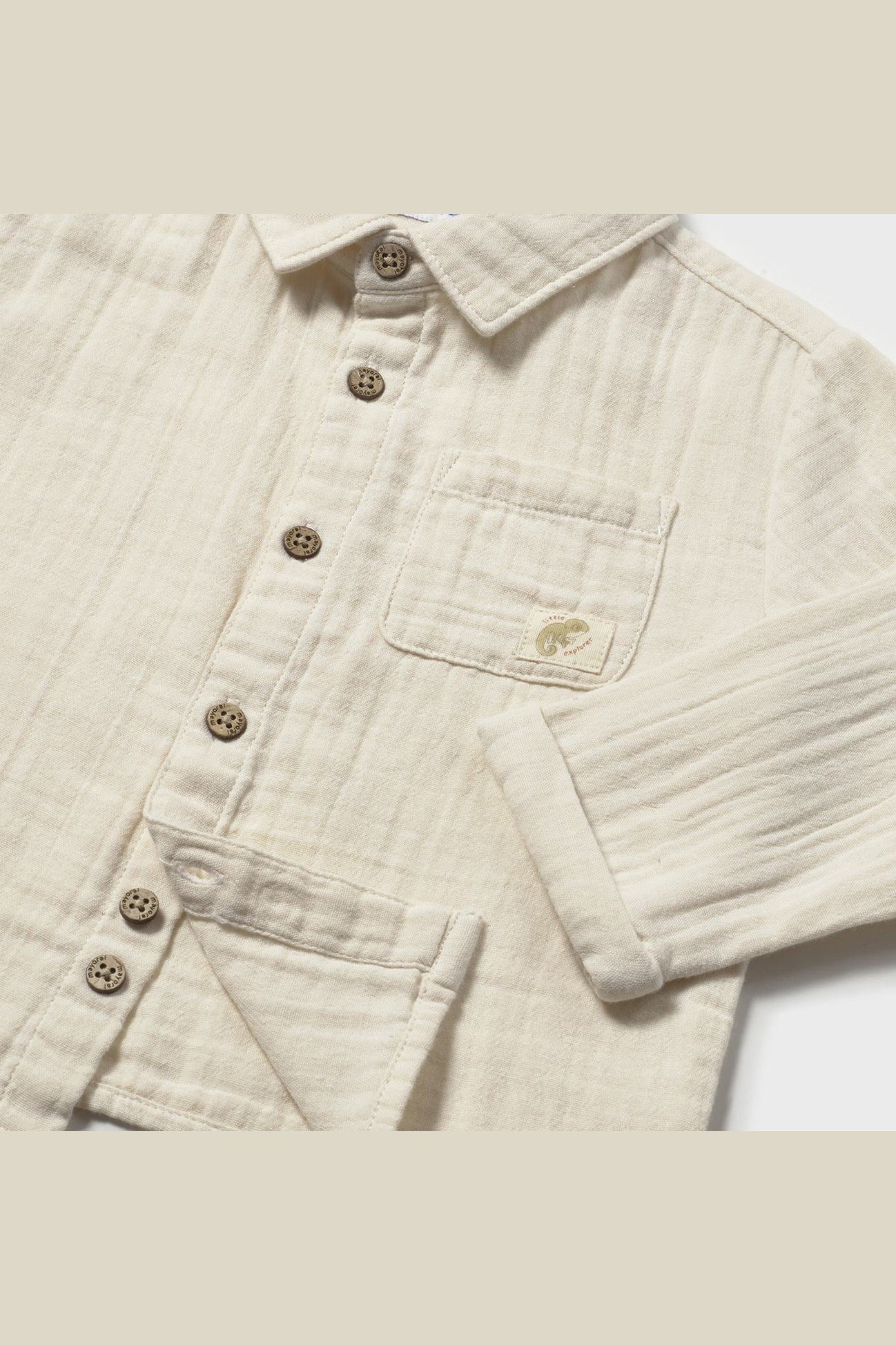 Mayoral Baby Boys Long Sleeve Button-down Shirt_ 1119
