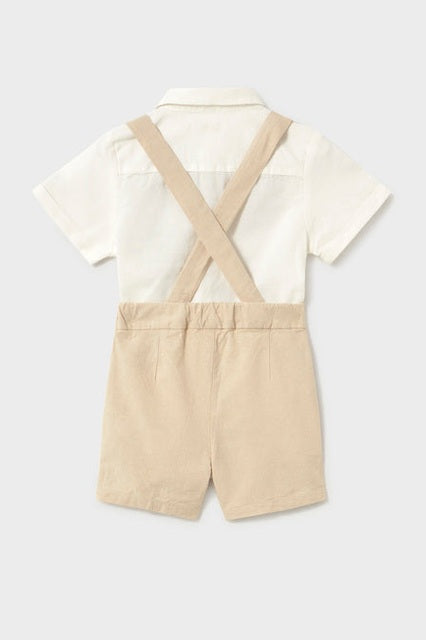 Mayoral Baby Boys Three Piece Linen Set_ 1226