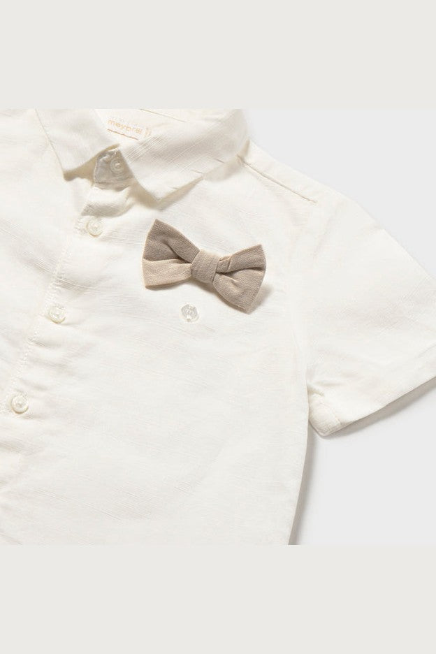 Mayoral Baby Boys Three Piece Linen Set_ 1226