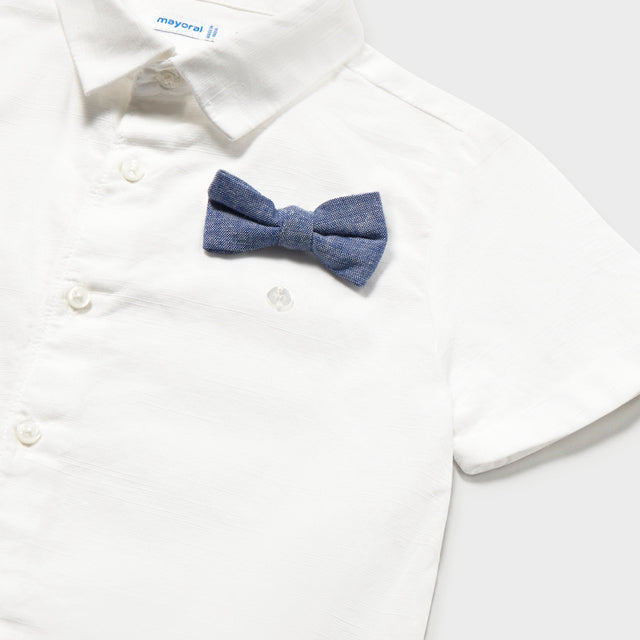 Mayoral Baby Boys Three Piece Linen Set_ 1226