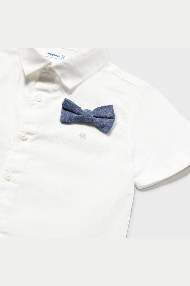 Mayoral Baby Boys Three Piece Linen Set_ 1226