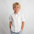 Mayoral Mini Boys Linen Short Sleeve Shirt_ 3112
