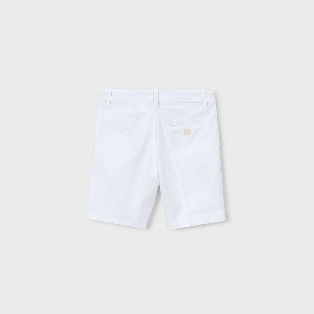 Mayoral Mini Boys Linen Bermuda Shorts_ 3201