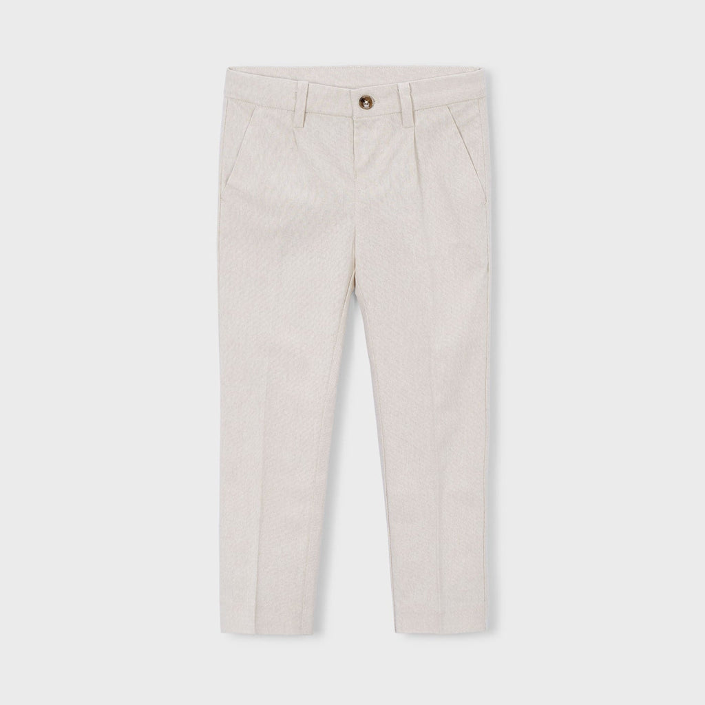 Mayoral Mini Boys Linen Pants_ 3574