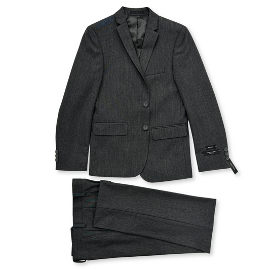 Marc New York Boys Skinny Solid Charcoal Grey Suit_ W0700