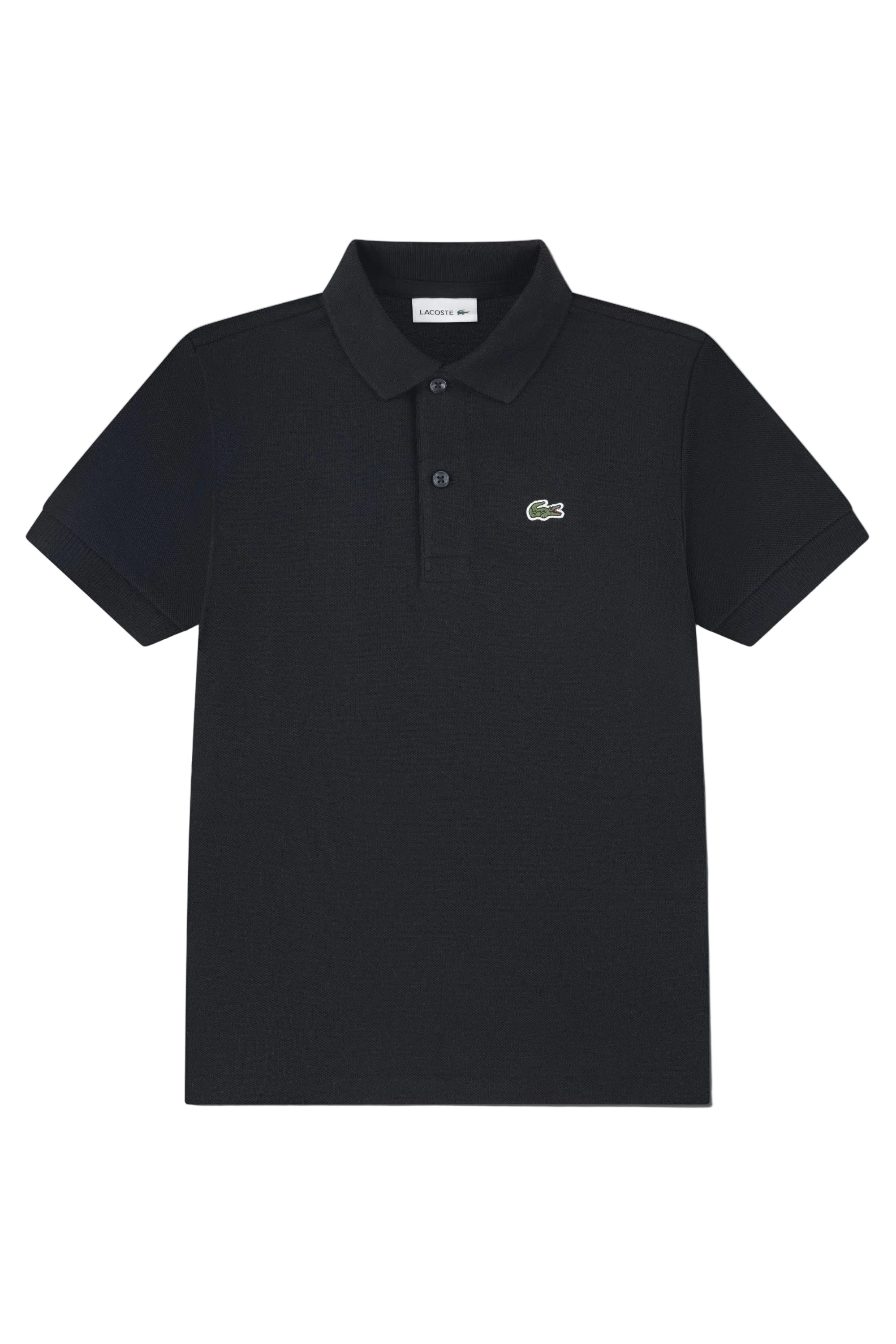 Lacoste Boys Classic Black Polo