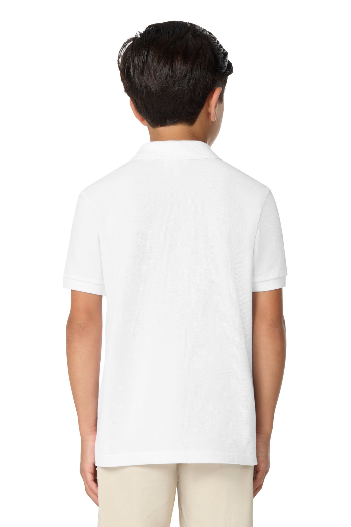 Lacoste Boys Classic White Polo