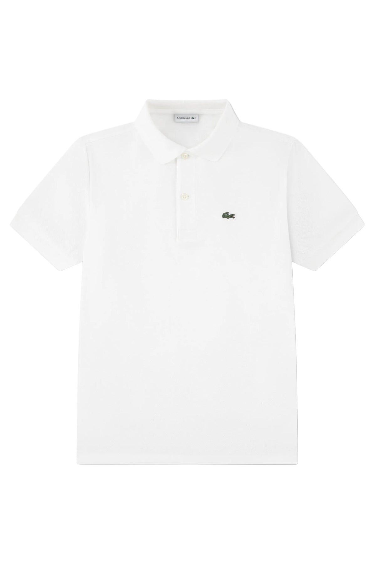 Lacoste Boys Classic White Polo