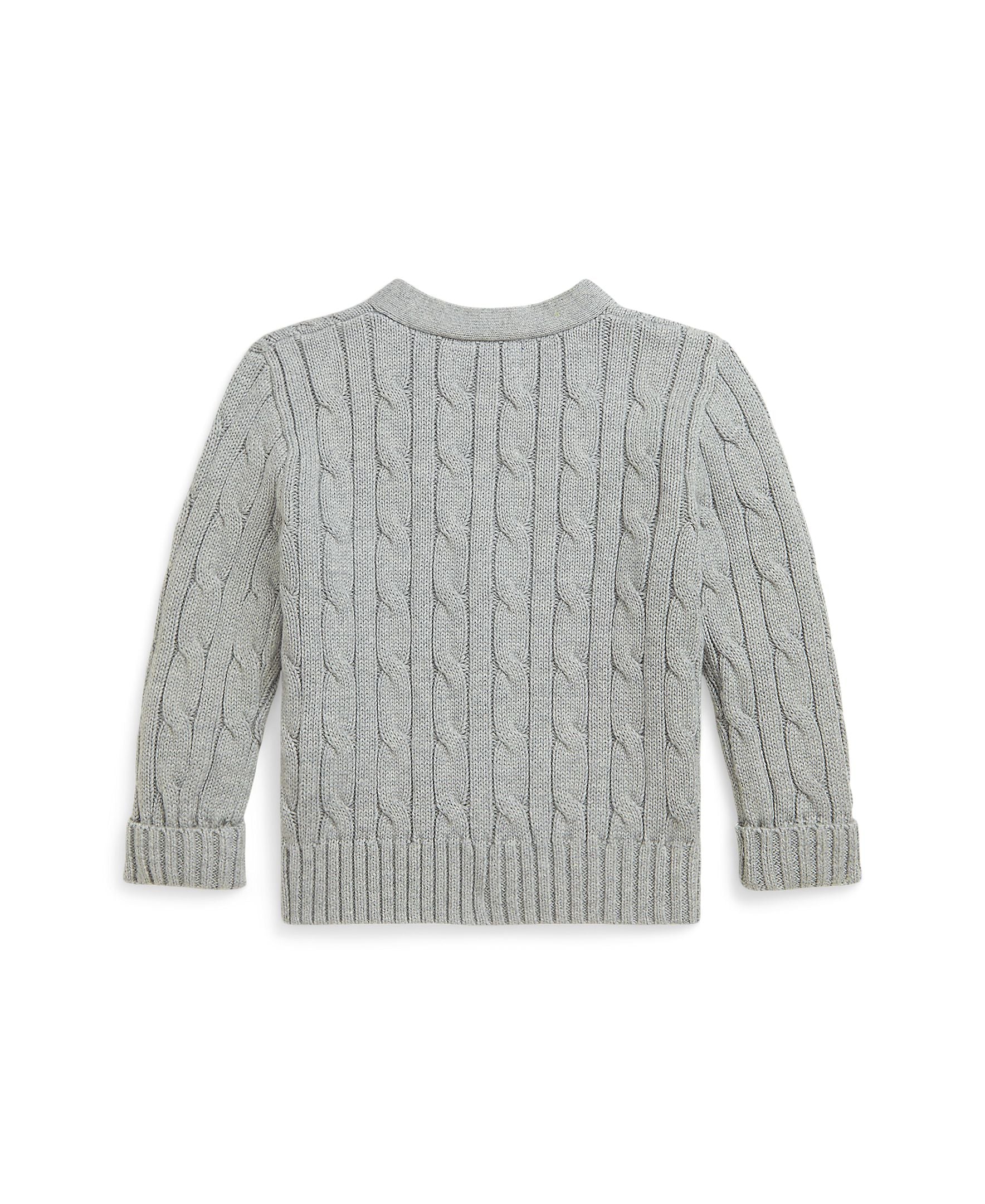 Polo Ralph Lauren Baby Boys Cable-Knit Cotton V-Neck Cardigan