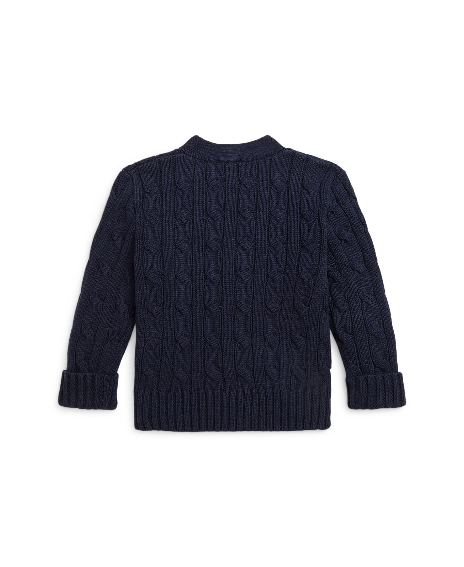 Polo Ralph Lauren Baby Boys Cable-Knit Cotton V-Neck Cardigan